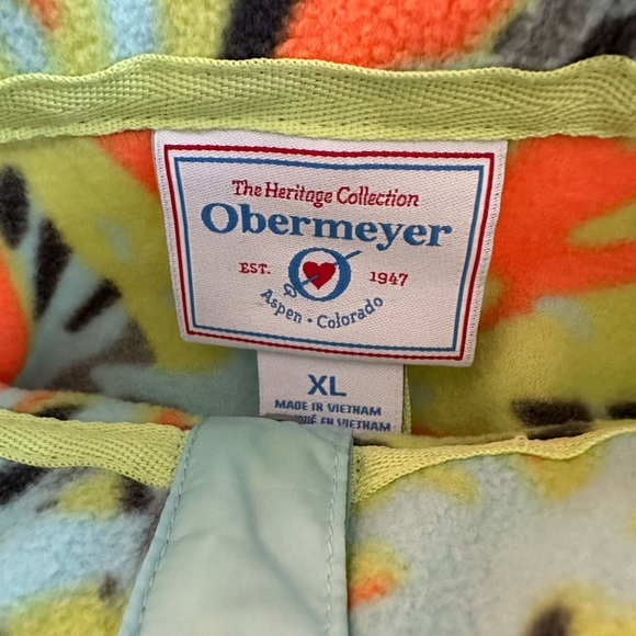 Obermeyer Boulder Feece Girls pull over, size XL - Picture 4 of 5